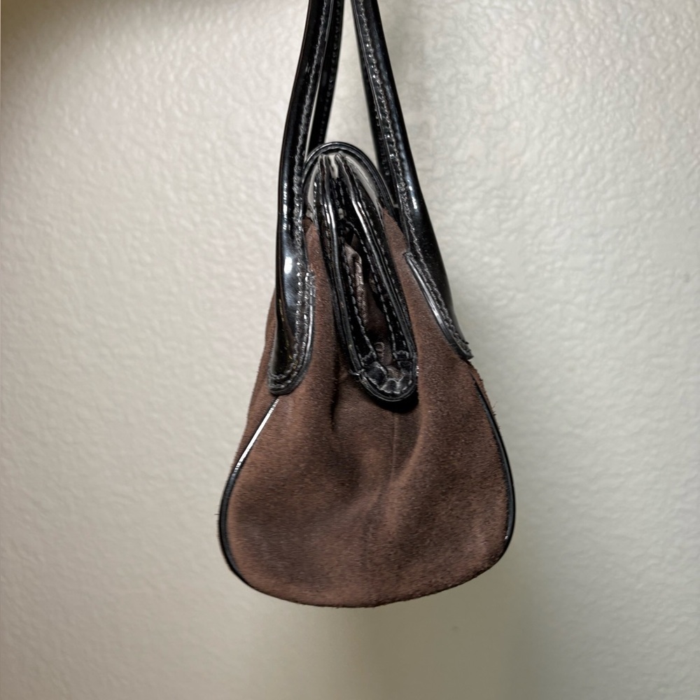 Banana Republic Brown Suede Purse Small - Picture 10 of 12